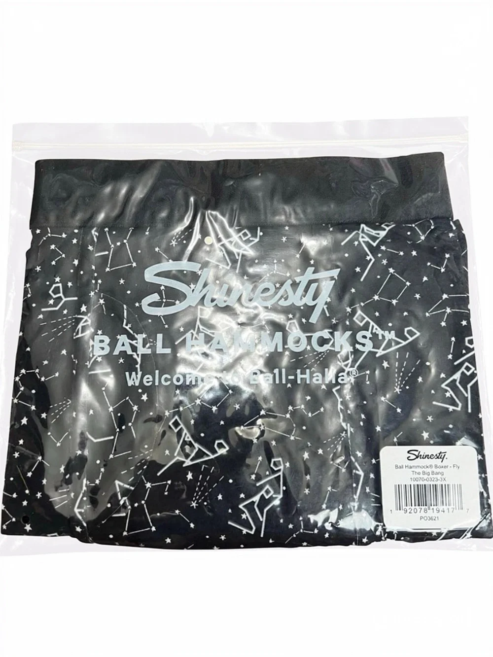 Shinesty Ball Hammock Boxer Briefs 3XL NWT The Big Bang